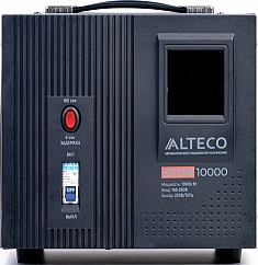 Автоматический стабилизатор напряжения Alteco STDR 10000 вид спереди