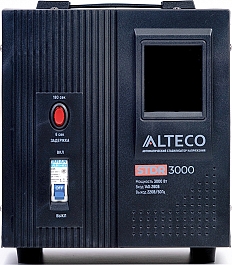 Автоматический стабилизатор напряжения Alteco STDR 3000 вид спереди