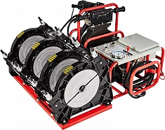 Гидравлический стыковой сварочный аппарат для пнд труб Gas Fusion Red-355