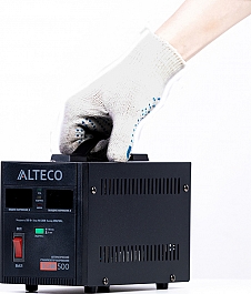 Применение автоматического стабилизатора напряжения Alteco TDR 500