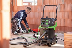 Применение строительного пылесоса Eibenstock ESS 35 MP Применение строительного пылесоса Eibenstock ESS 35 MP