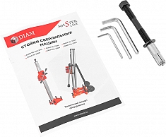 Принадлежности прямой стойки для алмазного бурения Diam ML-102/2HS